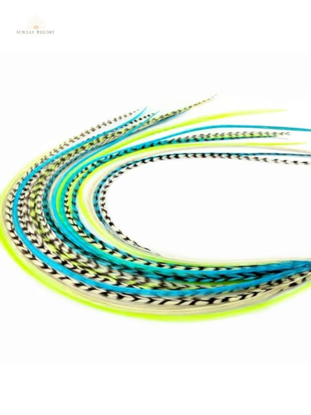 21 Real Feather Hair Extensions Microlink 9-14 Inch Heat Stylable DIY Kit